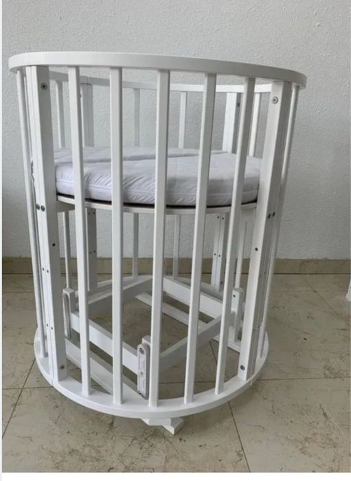 Дитяче ліжко - трансформер кругле ліжко кроватка круглая