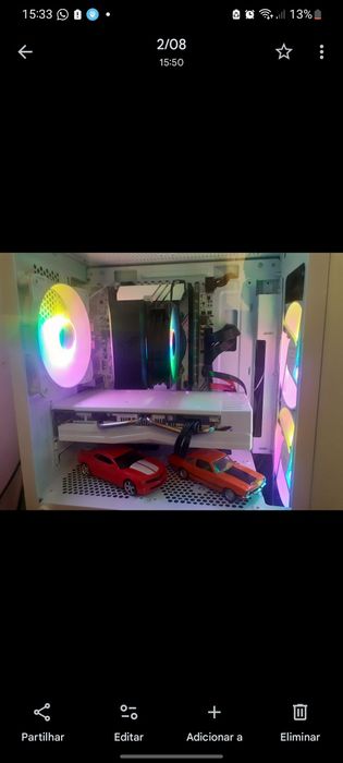 Caixa PC Mars Gaming MC-Vortex Caixa Micro ATX Gaming Vidro Temperado