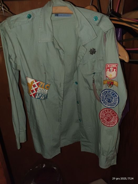Koszula harcerska PRL lata 70