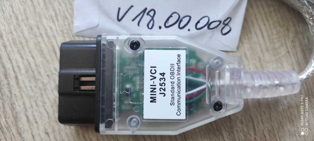 Przewód usb Mini VCI V18.00.008