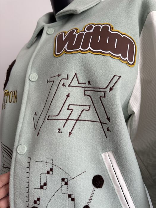 Bomber Jacket Varsity "Style" – Edição Especial (Verde Água)