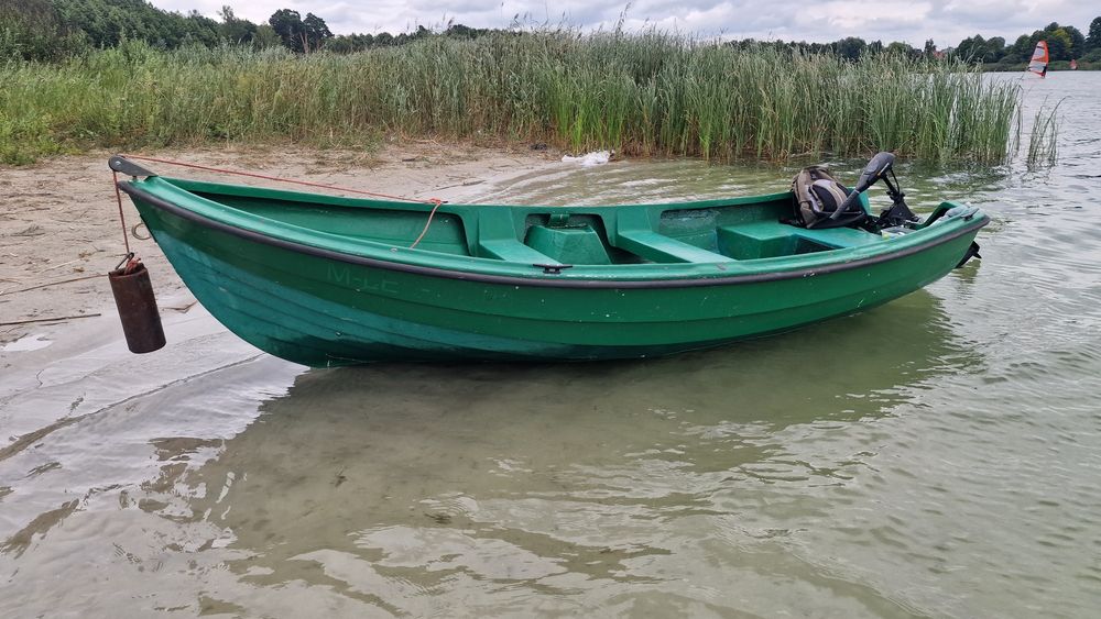 Duża łódź wedkarska Wanda+ Minnkota 55+koyosonic 120Ah