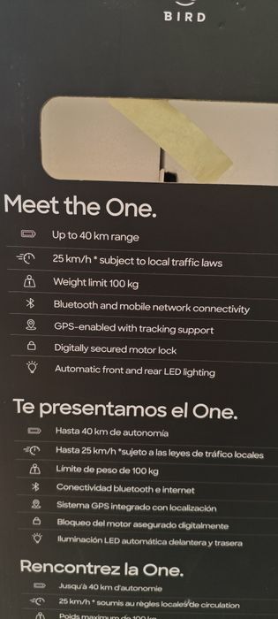 Hulajnoga Elektryczna Bird One