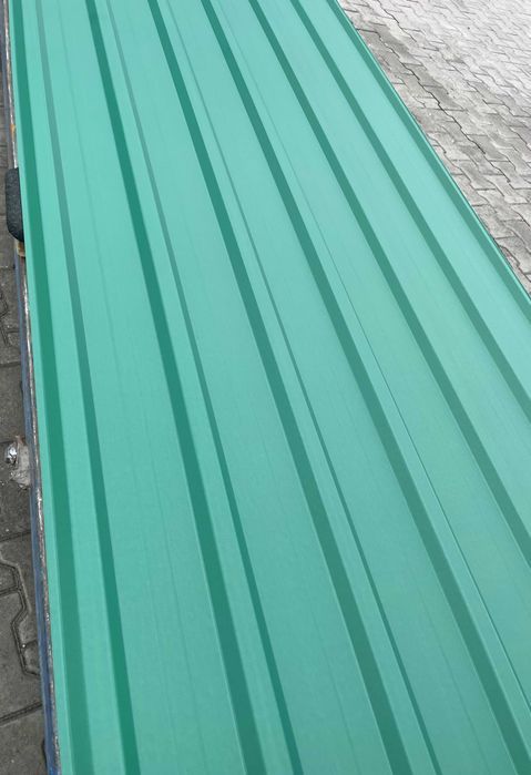 Blacha trapezowa T18 kolor ZIELONY RAL 6020, dostawa na cały kraj!