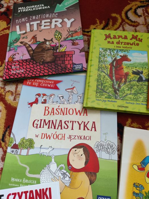 Zestaw fajnych książek dla dziecka 3+ 4+