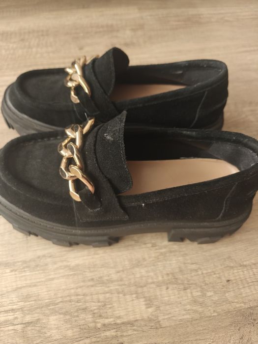 Loafersy lordsy mokasyny 40 badura
