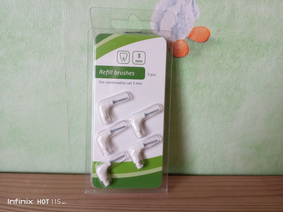 Czyściki do zębów Refill Brushers 3mm