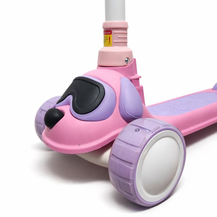 Самокат трехколесный детский с подсветкой и музыкой от 2 до 6 лет