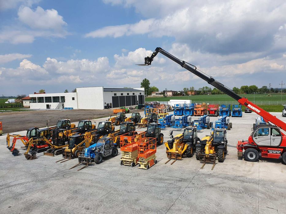 Wynajem ładowarki teleskopowej JCB Manitou 14m