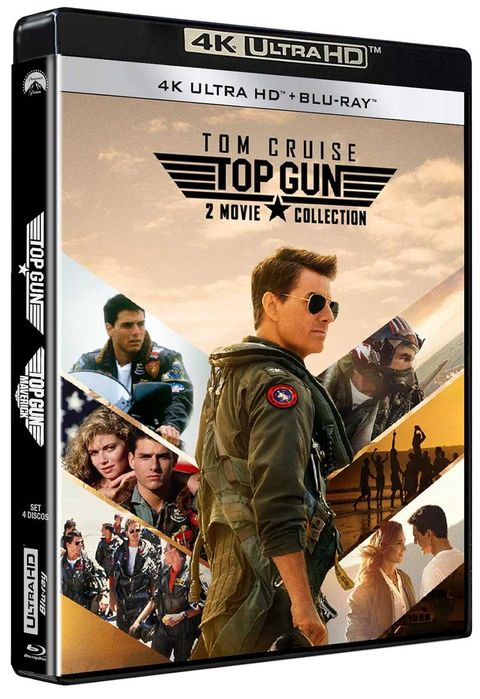 Top Gun Pack: Top Gun + Maverick 2X 4K + 2X Blu-ray, POLSKI