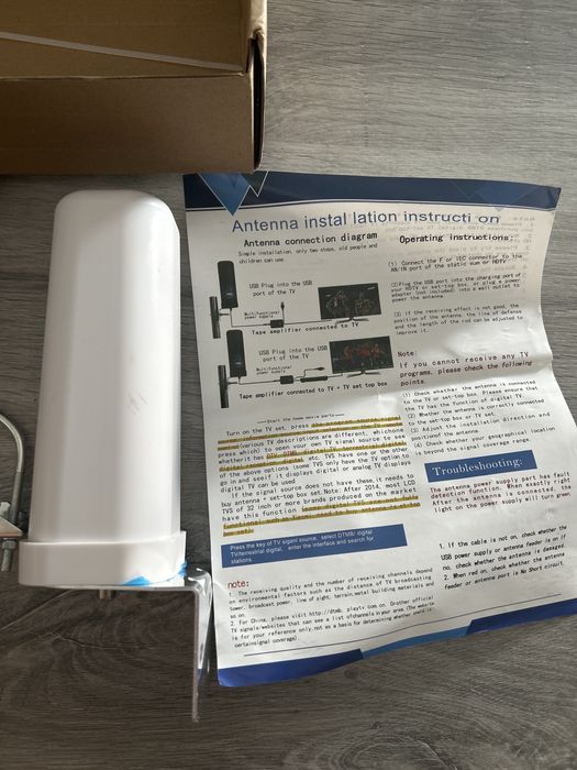 Antena para exterior para tv