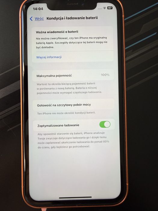 iPhone XR 256GB | Face ID | Bateria 100% | Pudełko | Obudowa 17 Pro.