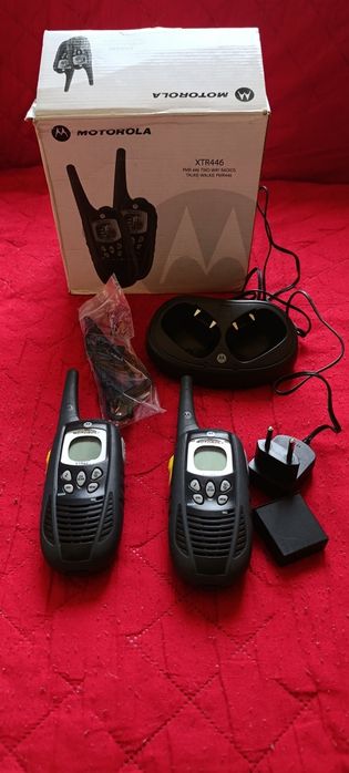 Nowe walkie-talkie, krótkofalówki. Motorola XTR 446.