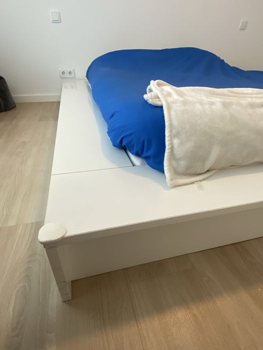 Cama de Casal baixa estilo Japonês