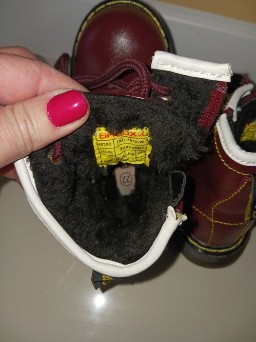 Buty zimowe trapery Badoxx rozm. 22