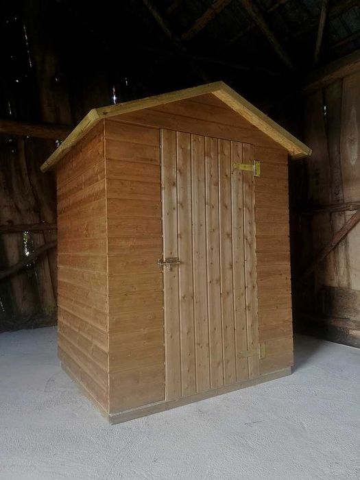 Domek narzędziowy drewniany