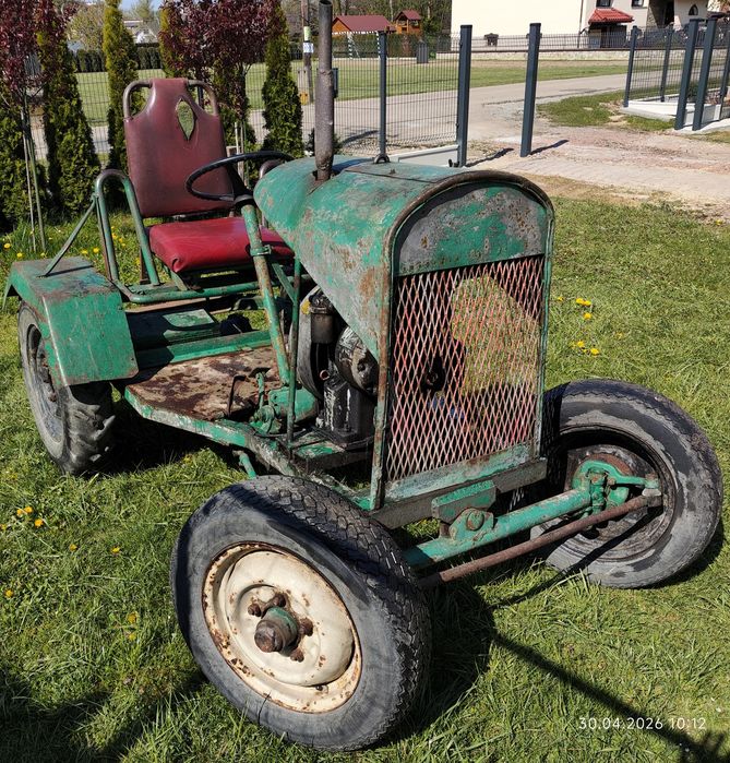 Traktorek traktor SAM Silnik Andoria S301D Es 7