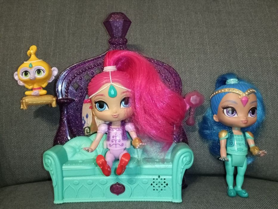 Shimmer i Shine magiczna sofa z Dźwiękiem kanapa pałac