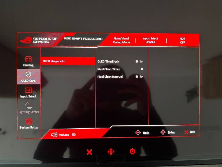 Монітор ASUS ROG Swift Oled PG32UCDMR
