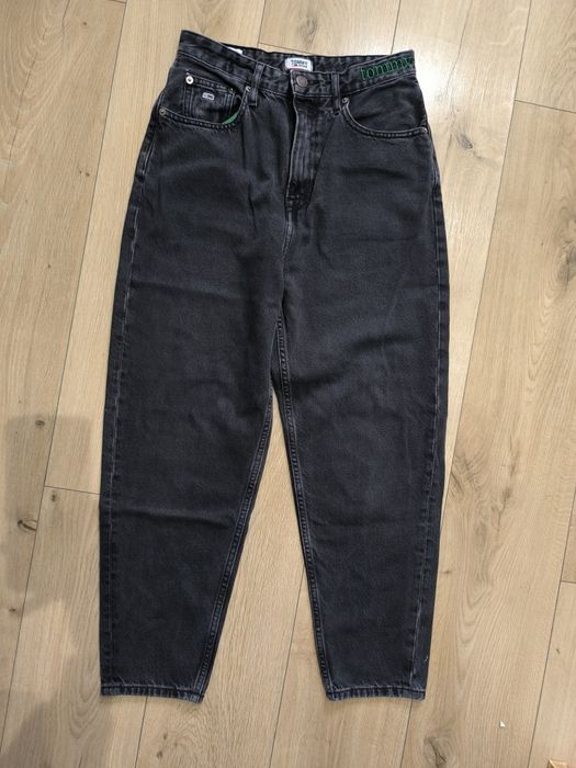 Vintage Tommy Jeans High Rise Tapered 90s Green Label Rare mom jeans