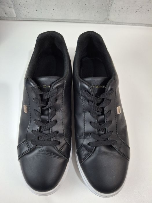 Sneakersy skórzane trampki Tommy Hilfiger r.38 skóra naturalna