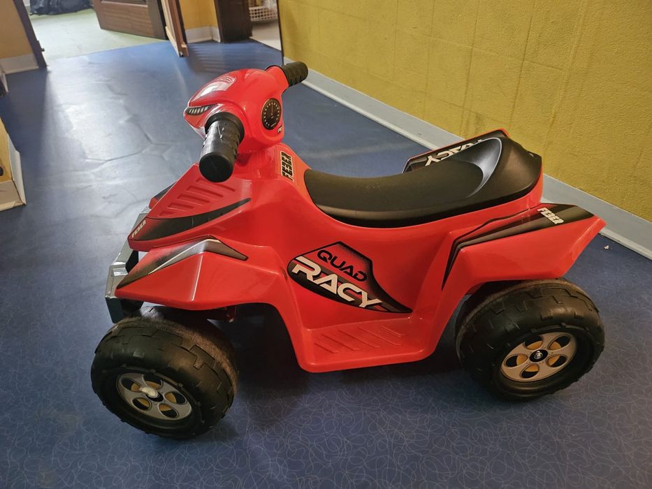 Moto Elétrica Infantil Feber Quad Racy — 6V — Excelente Estado