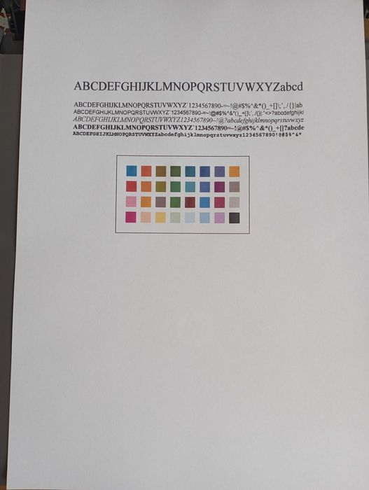 Drukarka z pełnymi wkładami HP 1050A