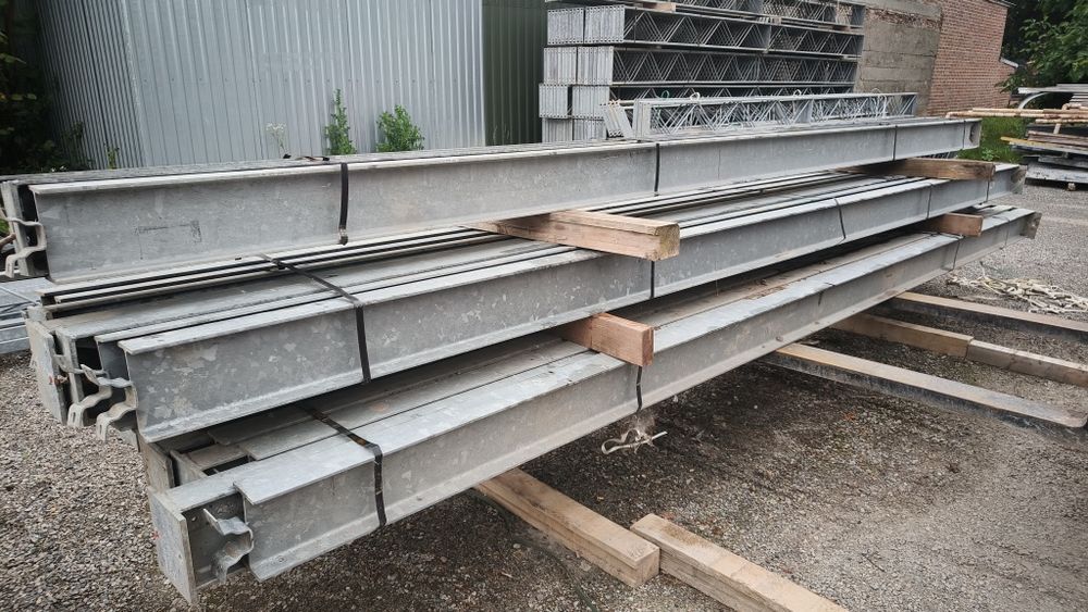 Dwuteownik stalowy ocynkowany 160x82, 4,4m, podpora, słup,
