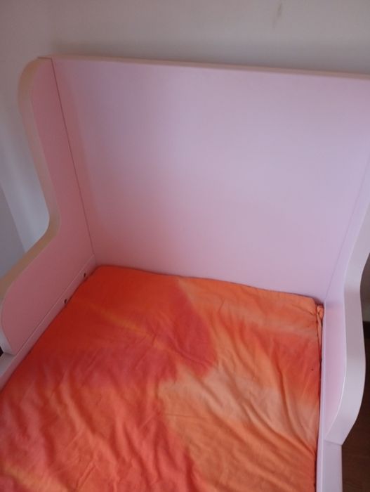 Cama extensível rosa