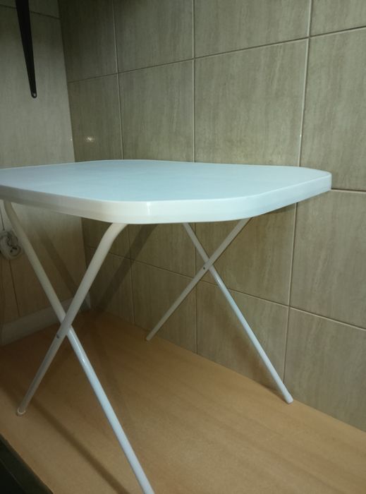 Stolik turystyczny ogrodowy składany 70x52 cm wysokość 61 cm