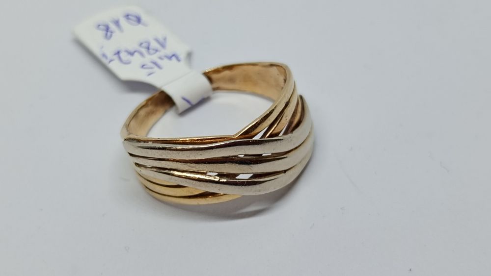 Pierścionek złoty 4,15g r18 585 komis Madej Gorlice