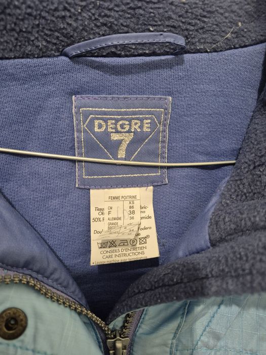 Vintage 1990s kombinezon narciarski Degre 7