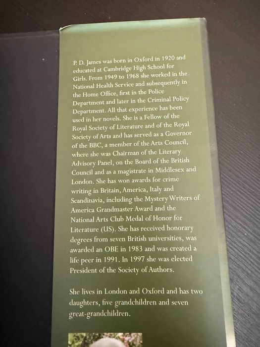 P. D. James – The Private Patient