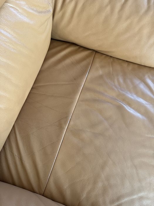 Kanapy skorzane 2szt