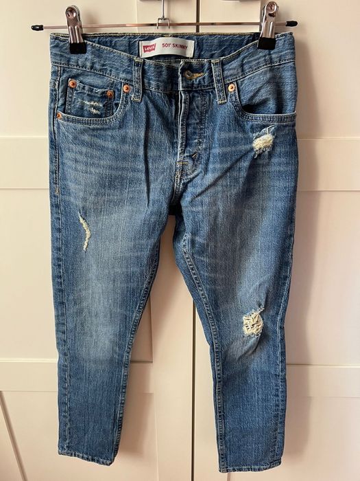Levi‘s 501 skinny 140 на 8- 10 років джинси джинсы
