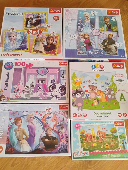 Puzzle dla dziewczynki