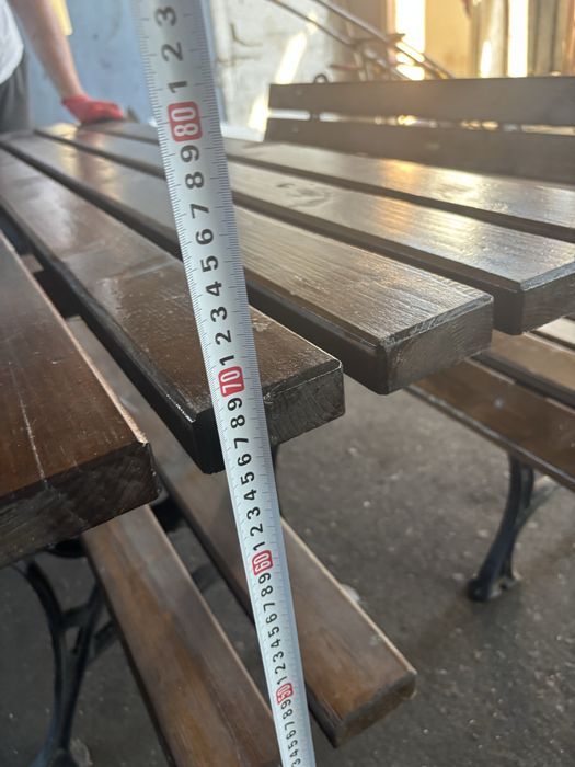 Meble ogrodowe żeliwne nogi