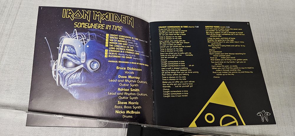 Iron Maiden  - Somewhere in Time.
