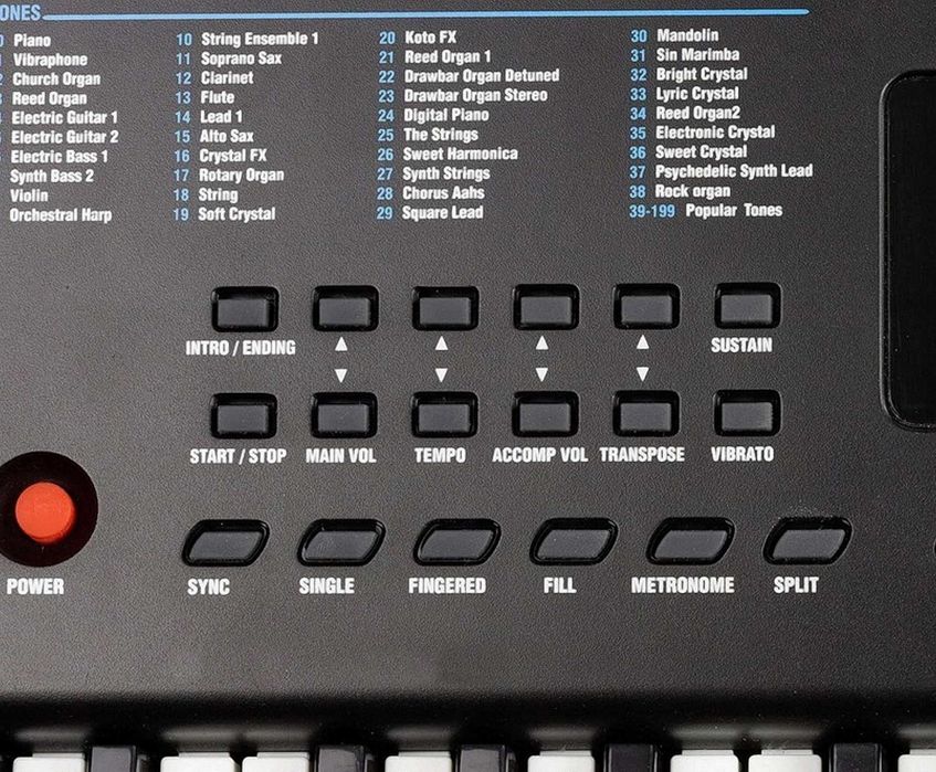 NOWY keyboard 61 klawiszy. Stan sklepowy. Warty 450 zł.