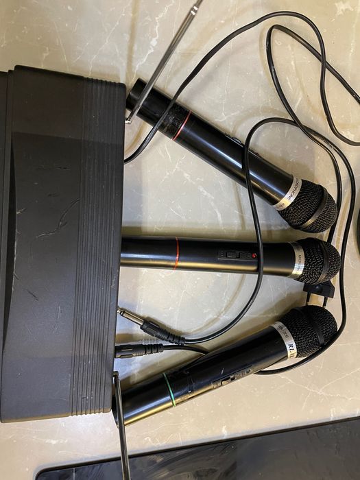 Караоке радио микрофоны…