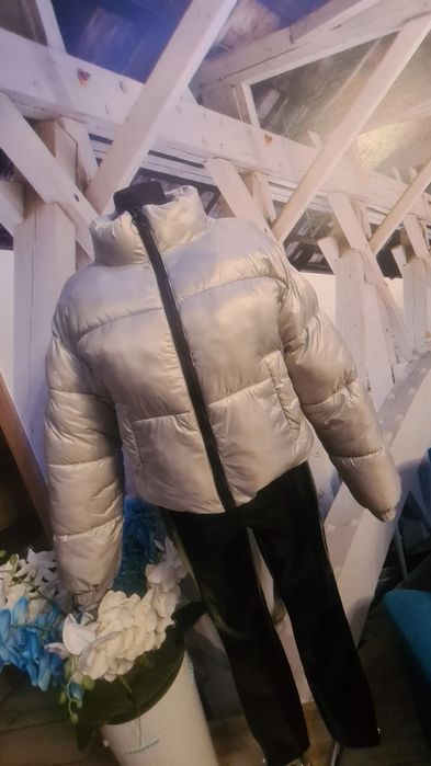 Kurtka Stradivarius oversize szara