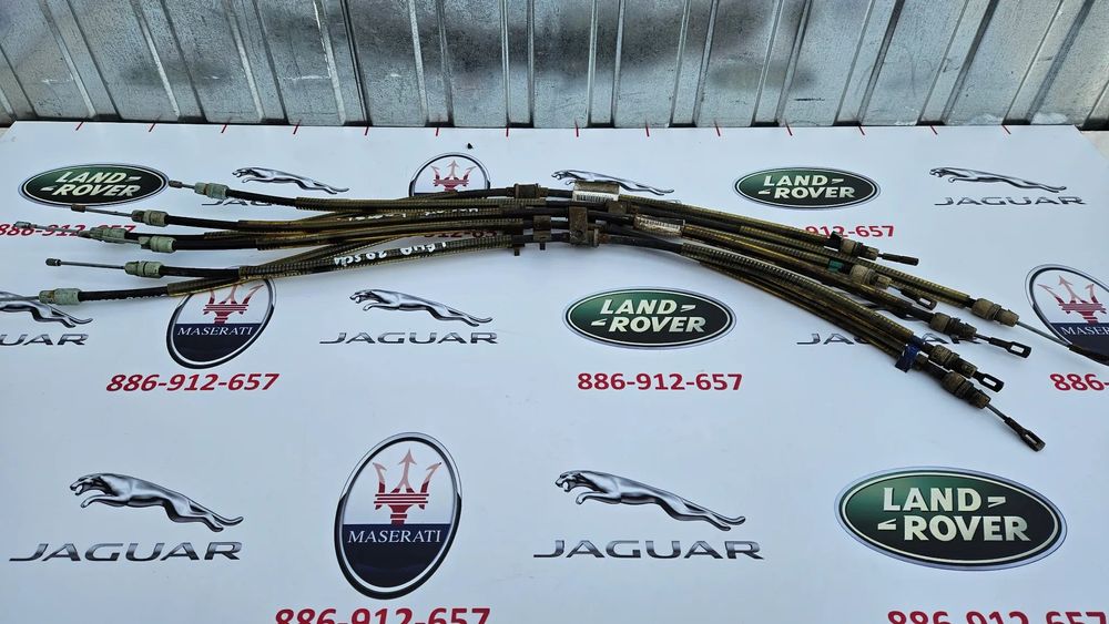 Jaguar XJ 351 3.0 SC 306PS 340 KM 5.0 508PN 385 KM 5.0 SC 510KM 508PS Linka hamulca ręcznego Prawa Lewa AW93-2A635-AA 9W83-2A809-AC