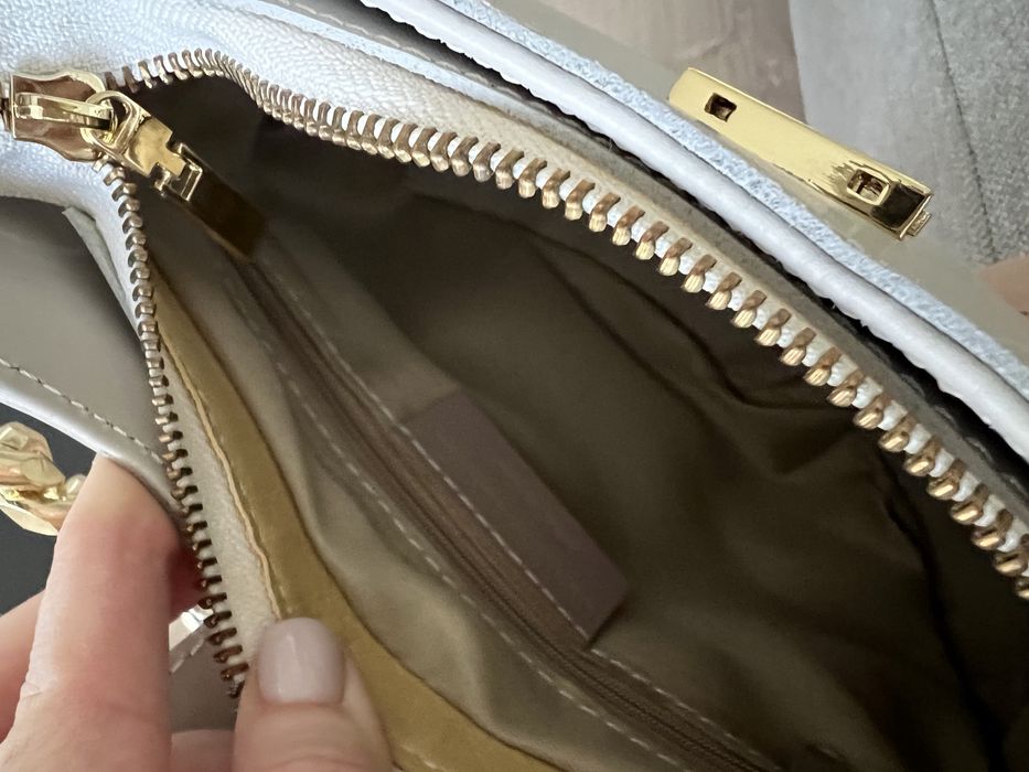 Сумка беж Genuine Leather