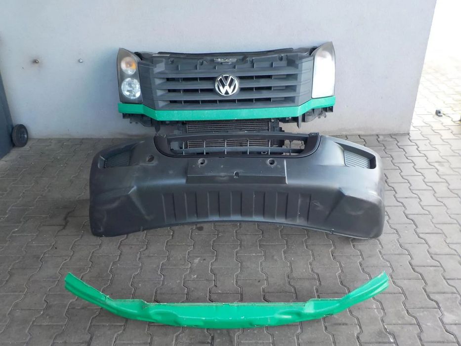 VW CRAFTER 2.0 TDI LIFT PAS PRZEDNI ZDERZAK KOMPLETNY PRZÓD CHŁODNICE GRILL LAMPY