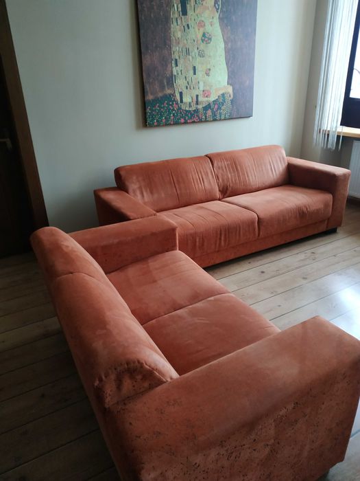 Sofa Kanapa Otomana Leżanka Komplet Dwie