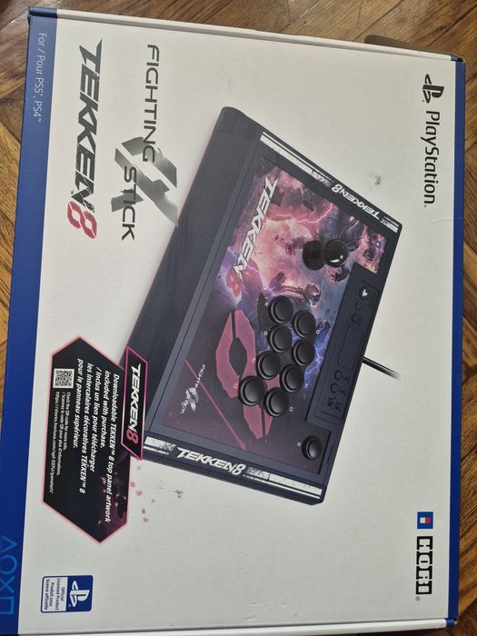 HORI Fighting Stick Alpha TEKKEN 8 – PS5/PS4/PC – NOWY (tylko do zdjęć