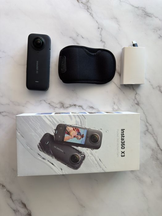 Insta360 x3 como nova
