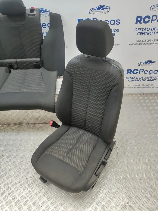 Conjunto Bancos Originais Tecido BMW Serie 1 F21 3 Portas Serie 2 F22
