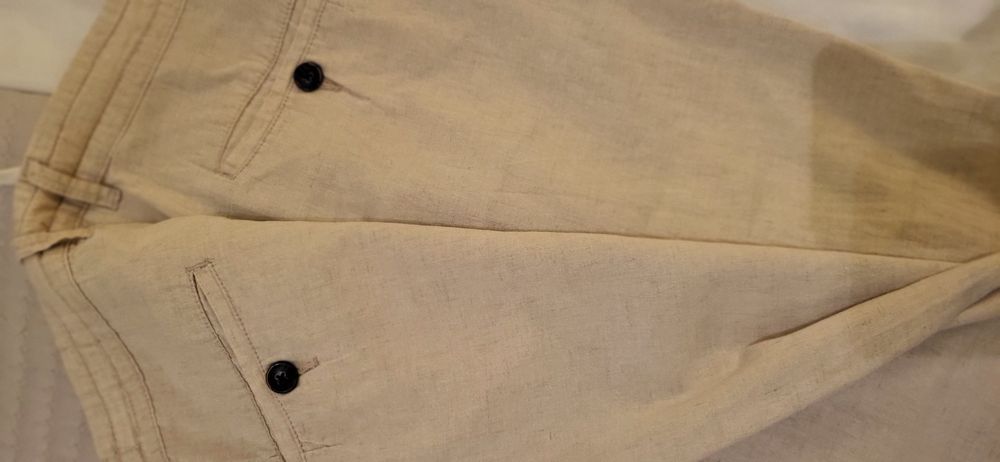 Calcas linho Pull & Bear