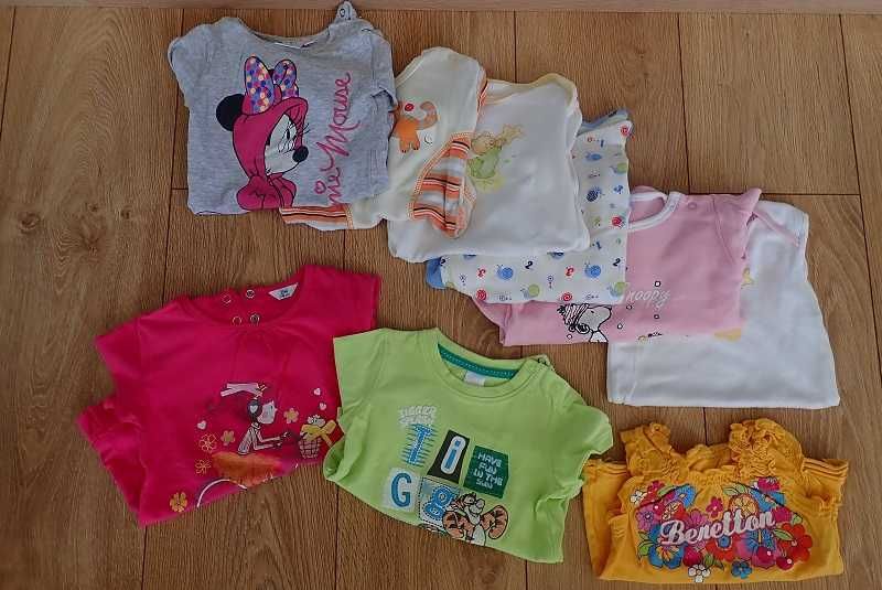 Okazja Super zestaw ubranek dla dziewczynki rozm.74 38 sztuk